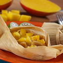 Sweet Mango Dessert Tamales